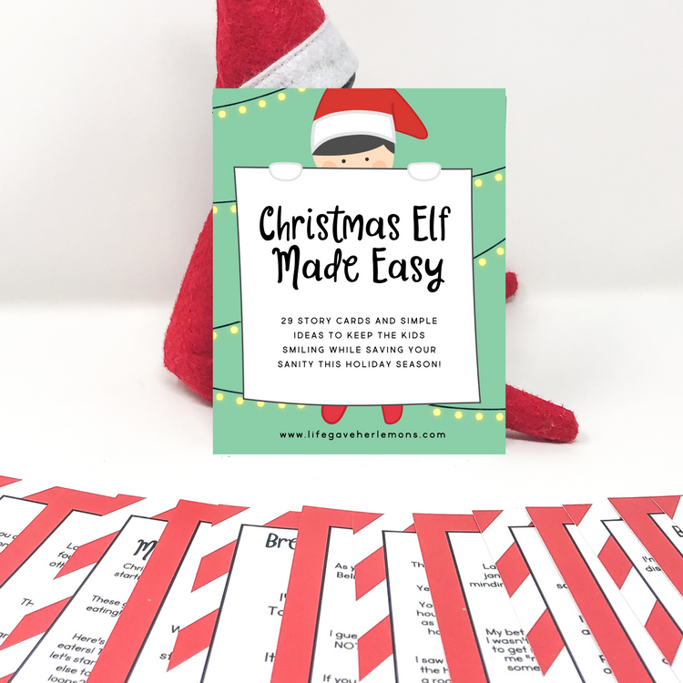 "Christmas Elf Made Easy" Cards - Well Raised Co.