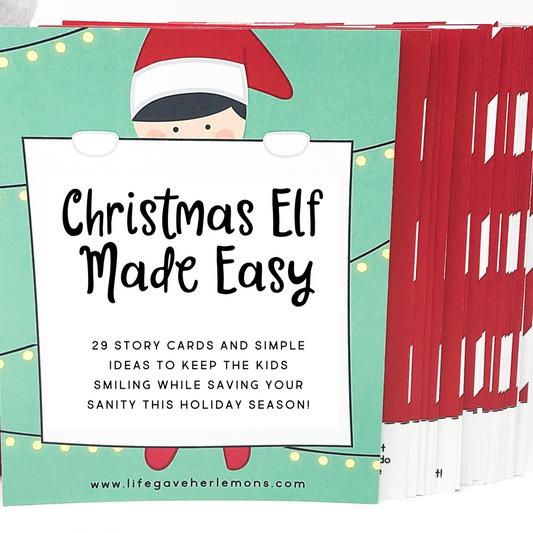 "Christmas Elf Made Easy" Cards - Well Raised Co.