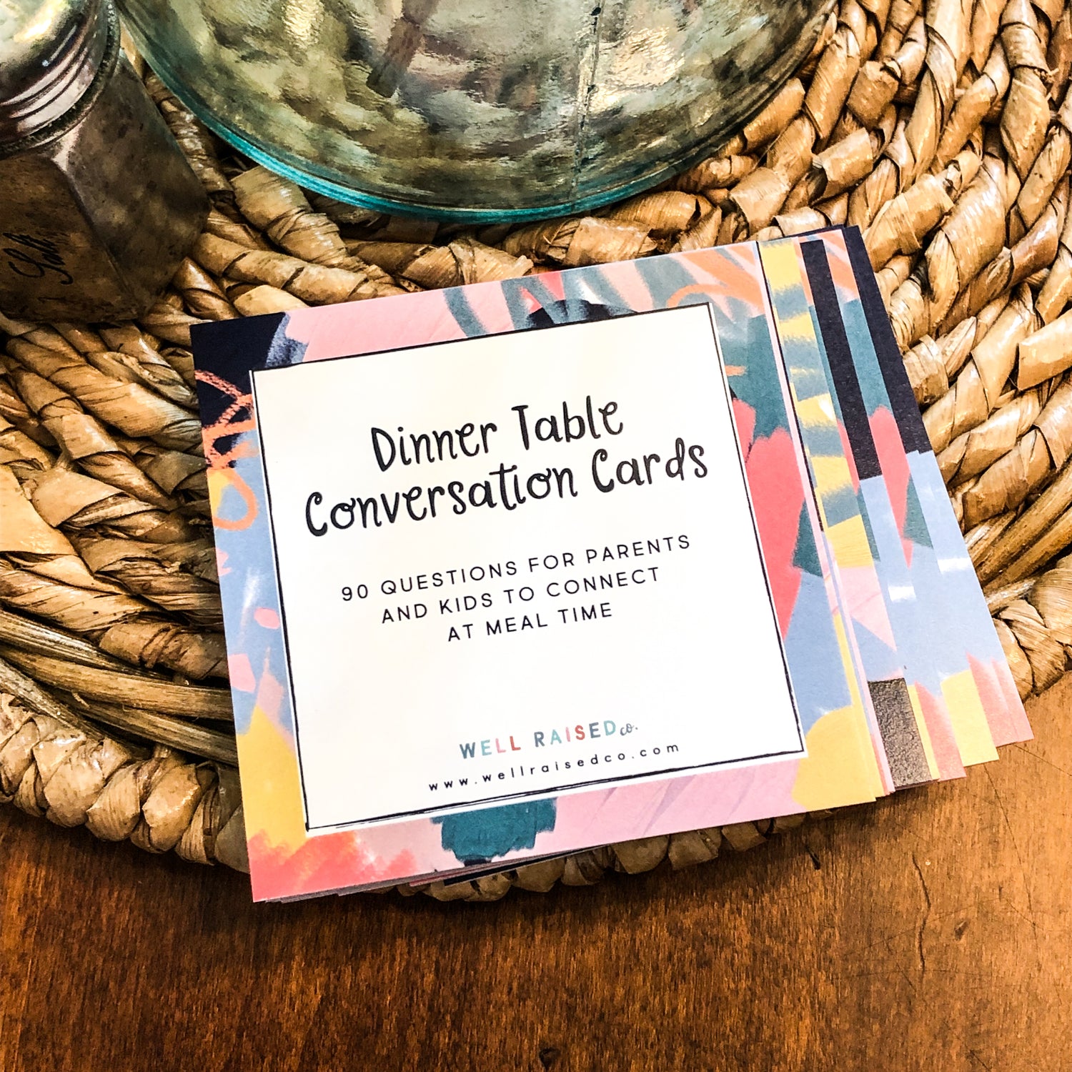 Dinner Table Conversation Cards - Well Raised Co.