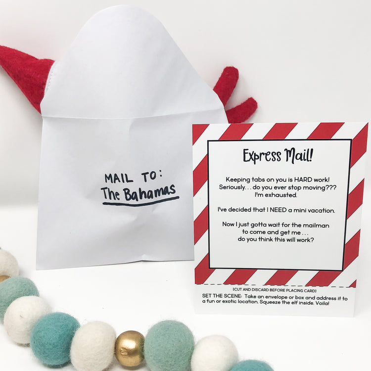 "Christmas Elf Made Easy" Cards - Well Raised Co.