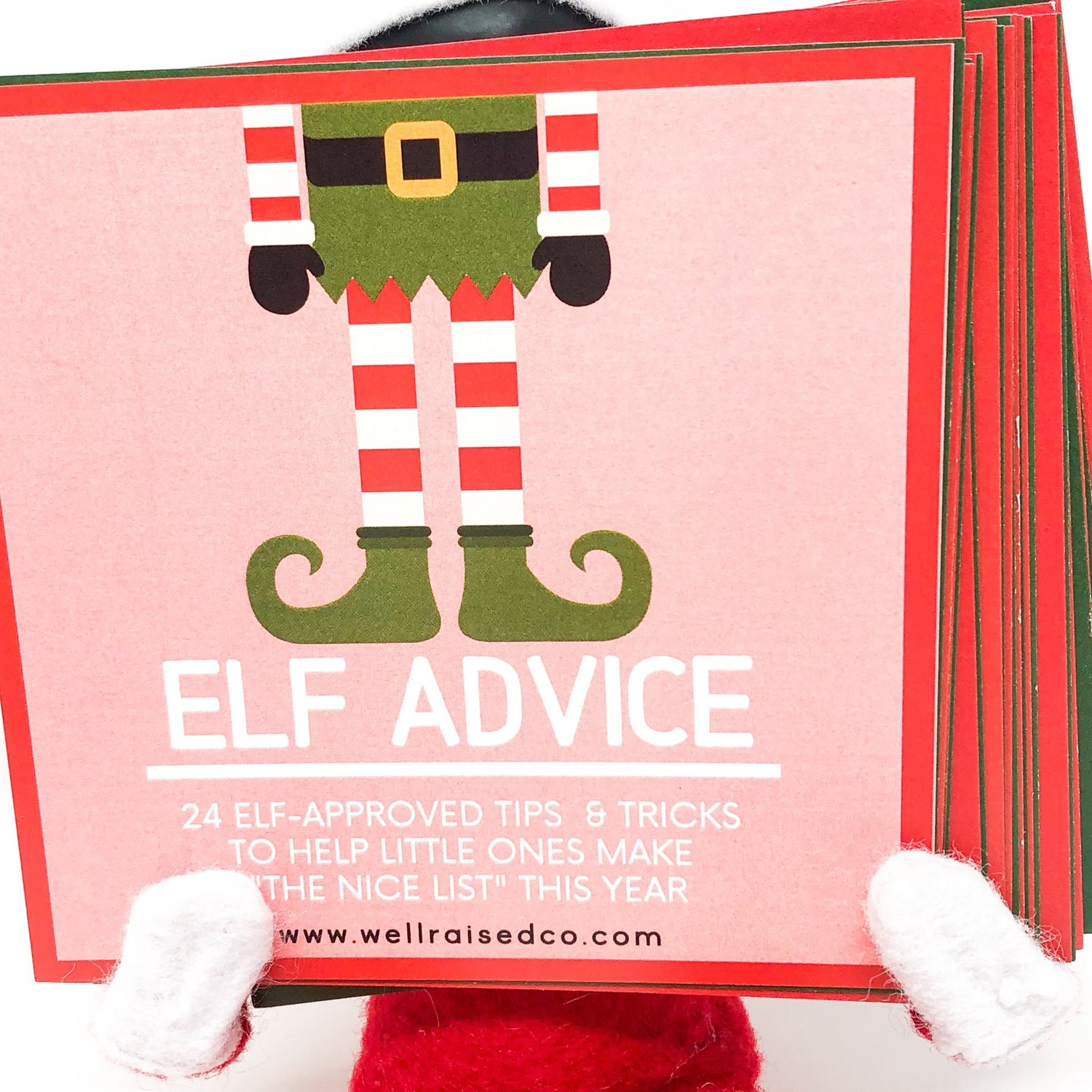 "Elf Advice" Cards - Well Raised Co.